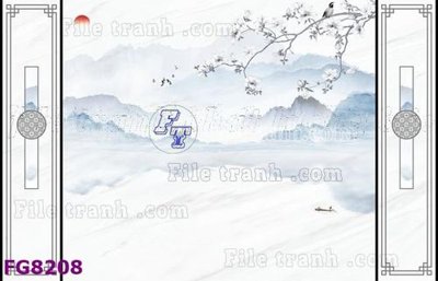 Download file File gốc in đá cẩm thạch hiện đại FG8208 (gốc) in mica đèn LED