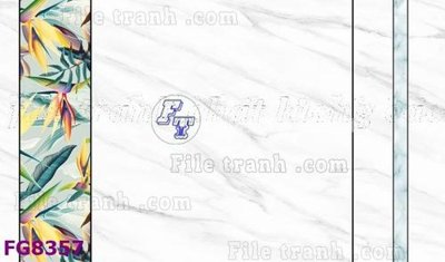 File gốc File gốc in đá cẩm thạch hiện đại FG8357 (in lụa) hoa văn cổ điển