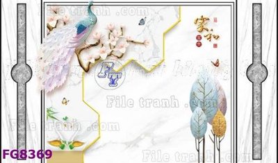 Tải file File gốc in đá cẩm thạch hiện đại FG8369 (gốc) làm file tranh quảng cáo