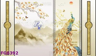 File tranh trang trí File gốc in đá cẩm thạch hiện đại FG8392 (tải file gốc)