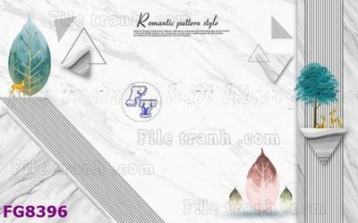 File in trần File gốc in đá cẩm thạch hiện đại FG8396 (file gốc) chủ đề vũ trụ