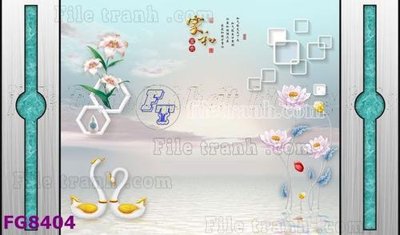 File in mica File gốc in đá cẩm thạch hiện đại FG8404 (bản gốc) sắc sảo