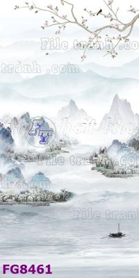 Ảnh gốc File gốc in đá cẩm thạch hiện đại FG8461 (độ nét cao) in tráng gương