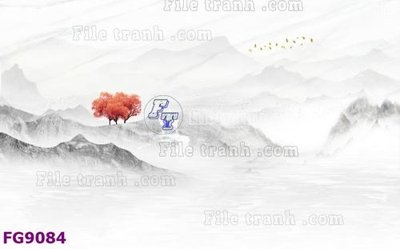 File gốc File in tranh tường hiện đại đẹp FG9084 (trang trí) phòng ngủ