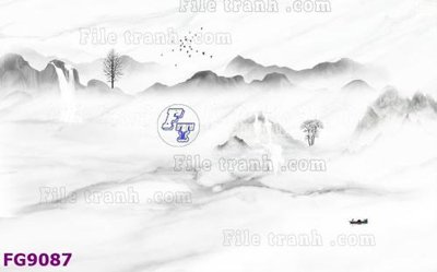 File gốc File in tranh tường hiện đại đẹp FG9087 (in tráng gương) ốp tường