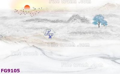 File gốc File in tranh tường hiện đại đẹp FG9105 (chủ đề hiện đại) trang trí