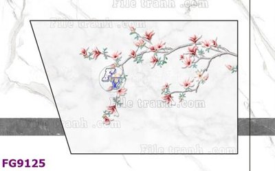 File tranh File in tranh tường hiện đại đẹp FG9125 (gốc) chủ đề tĩnh vật