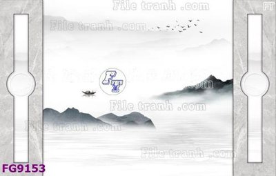 File tranh gốc File in tranh tường hiện đại đẹp FG9153 (bản đẹp) độc quyền