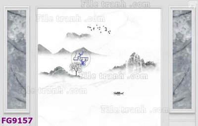 File PSD File in tranh tường hiện đại đẹp FG9157 (bản gốc) độ phân giải cao