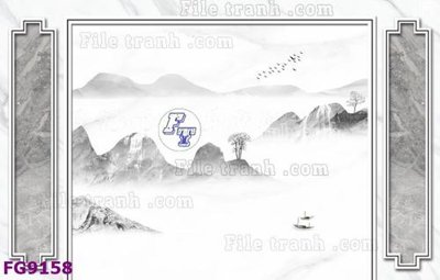 File PSD File in tranh tường hiện đại đẹp FG9158 (bản gốc) dễ dàng edit