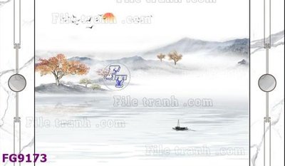 Chi tiết file gốc File in tranh tường hiện đại đẹp FG9173 (cho in tráng gương)