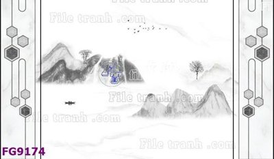 Ảnh gốc File in tranh tường hiện đại đẹp FG9174 (siêu chi tiết) để in ấn