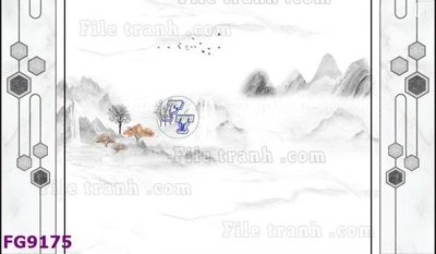 File gốc File in tranh tường hiện đại đẹp FG9175 (PNG) nền trong suốt