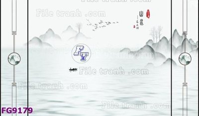 File gốc in mica File in tranh tường hiện đại đẹp FG9179 chất lượng