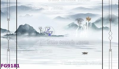 Tải file gốc File in tranh tường hiện đại đẹp FG9181 (in không vỡ ảnh)