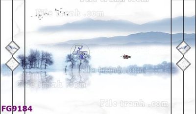 File in lụa File in tranh tường hiện đại đẹp FG9184 (hoa văn) File in tranh tường hiện đại đẹp FG9184