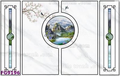 Tải file File in tranh tường hiện đại đẹp FG9196 (gốc) in ấn chất lượng