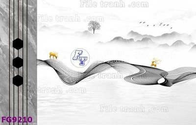 File tranh File in tranh tường hiện đại đẹp FG9210 (ảnh gốc) độc quyền