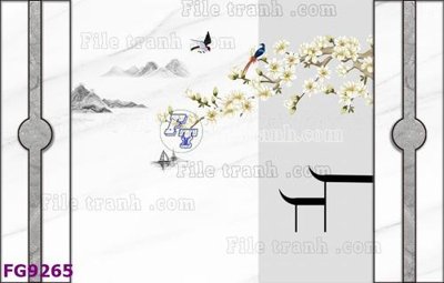 File PSD File in tranh tường hiện đại đẹp FG9265 (bản gốc) độ phân giải cao
