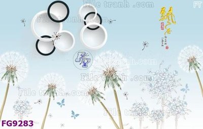 File gốc File in tranh tường hiện đại đẹp FG9283 (chuẩn màu) cho in offset