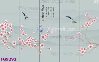 File PSD File in tranh tường hiện đại đẹp FG9292 (bản gốc) cho nhà in