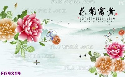 File gốc File in tranh tường hiện đại đẹp FG9319 (PNG) nền trong suốt