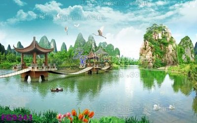 Tải file File in tranh tường hiện đại đẹp FG9343 (ảnh gốc) in gạch men