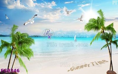 File gốc File in tranh tường hiện đại đẹp FG9346 (in lụa) tranh phong thủy