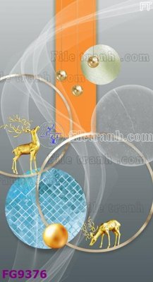 File gốc File in tranh tường hiện đại đẹp FG9376 (chuẩn CMYK) cho nhà in