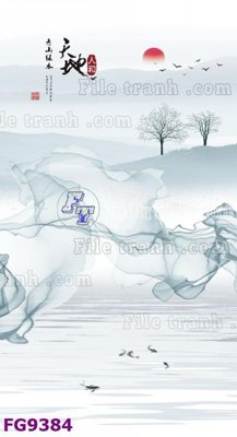 File gốc File in tranh tường hiện đại đẹp FG9384 (PNG) nền trong suốt