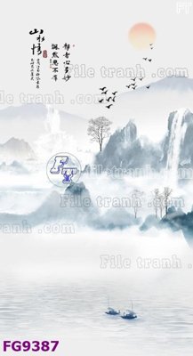File ảnh File in tranh tường hiện đại đẹp FG9387 (gốc) in standee