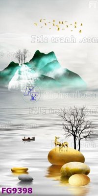 Mua file tranh gốc File in tranh tường hiện đại đẹp FG9398 tại Filetranh.com