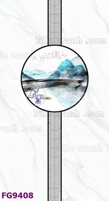 File gốc File in tranh tường hiện đại đẹp FG9408 (in lụa) trang trí tường