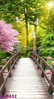 File tranh File in tranh tường hiện đại đẹp FG9432 (gốc) in backlit film