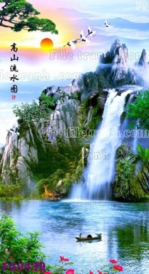 Download file File in tranh tường hiện đại đẹp FG9439 (chất lượng in ấn)