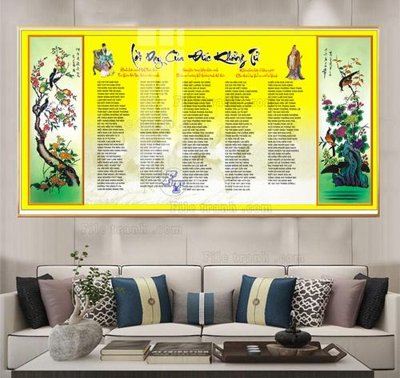 Tệp tin gốc File tranh lời dậy của khổng tử FKT218 (chất lượng) File tranh lời dậy của khổng tử FKT218