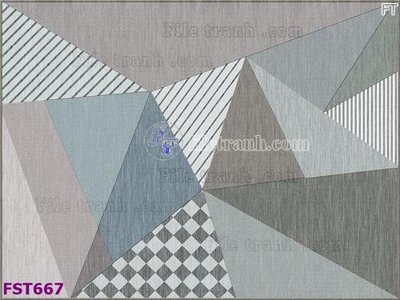 Tải file File in tranh tường hiện đại FST667 (gốc) làm tranh trang trí