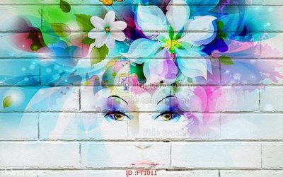 Tải file File psd tường quán cà phê FT1011 (gốc) chủ đề phong thủy