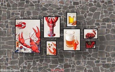 File tranh File psd tường quán cà phê FT1175 (gốc) chủ đề thiên nhiên