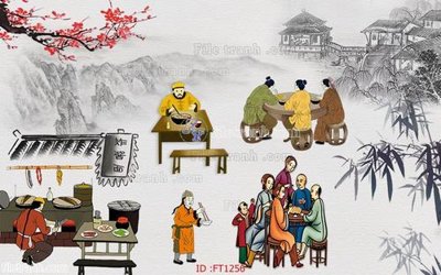 File gốc File psd tường quán cà phê FT1256 (cho in ấn) từ Filetranh.com