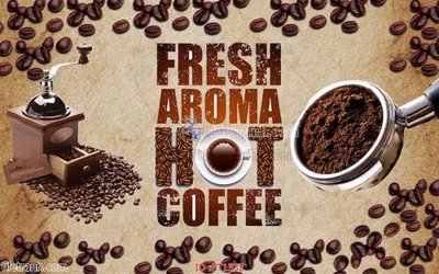 File tranh File psd tường quán cà phê FT1332 (gốc) chủ đề con người