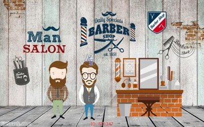 File tranh trang trí File psd tường quán cà phê FT1347 (file gốc)