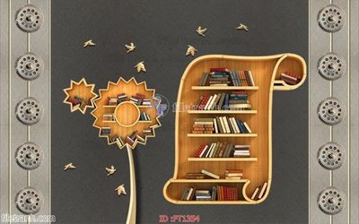 File tranh File psd tường quán cà phê FT1354 (gốc) phong cách tối giản