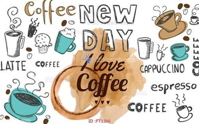 File tranh File psd tường quán cà phê FT1366 (ảnh gốc) độc quyền