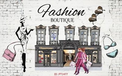 File in ấn cao cấp File psd tường quán cà phê FT1477 (file gốc)