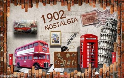 File gốc File psd tường quán cà phê FT1521 (phong cách) châu Âu