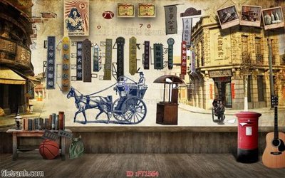 File gốc File psd tường quán cà phê FT1564 (chuẩn CMYK) cho nhà in