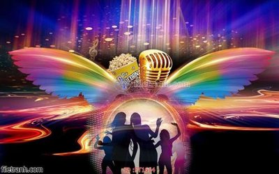 Cung cấp file tranh gốc File psd tường quán cà phê FT1614 độc quyền