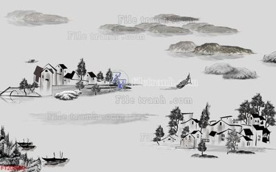 File ảnh File in tranh tường 3D FT200042 (gốc) in poster