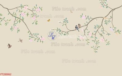 Hình ảnh file gốc in trần nhà File in tranh tường 3D FT200062